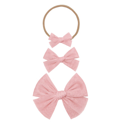 Tulle Bow - Bubblegum