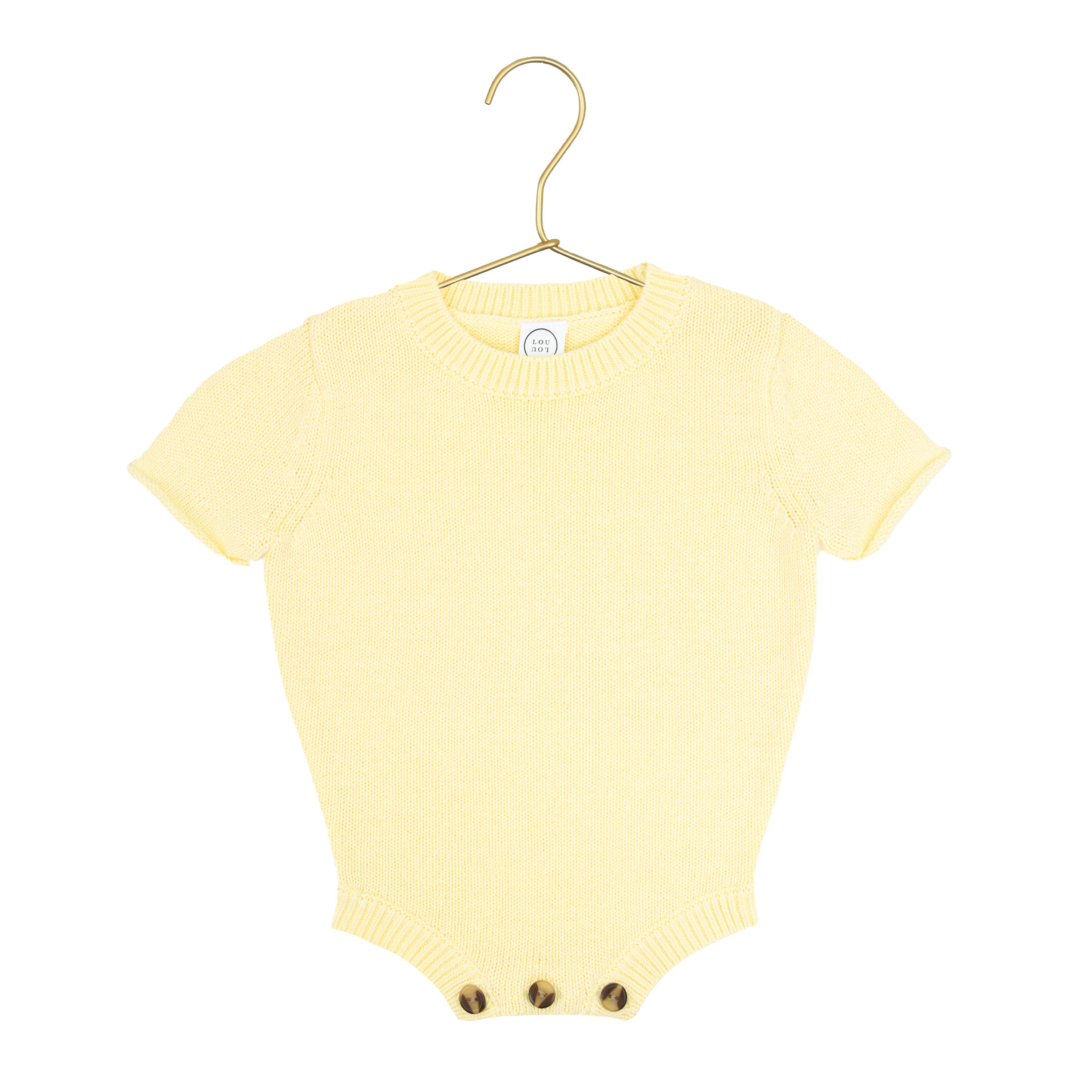 Bow Embroidery - Knit Onesie