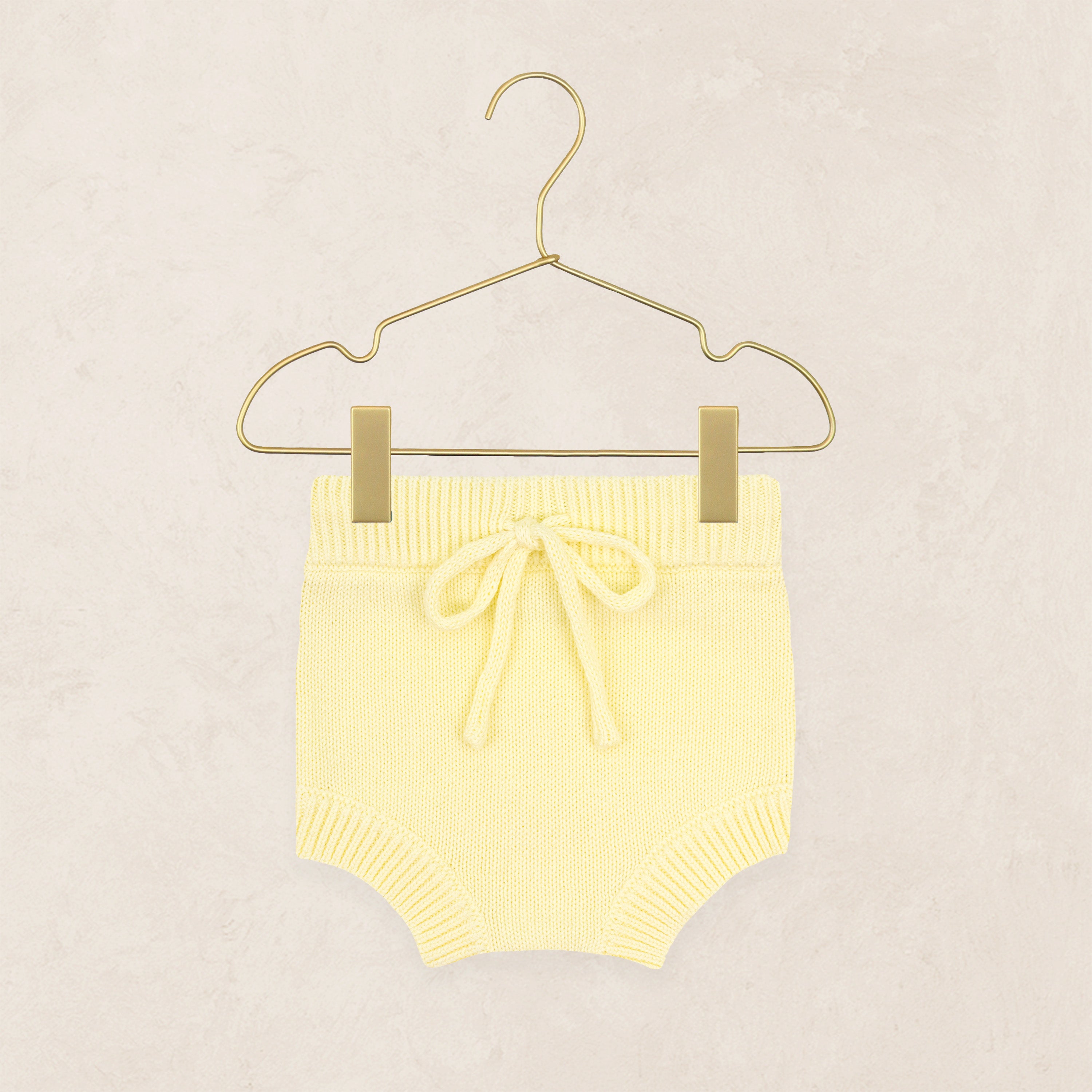 Knit Bummie - Butter Yellow