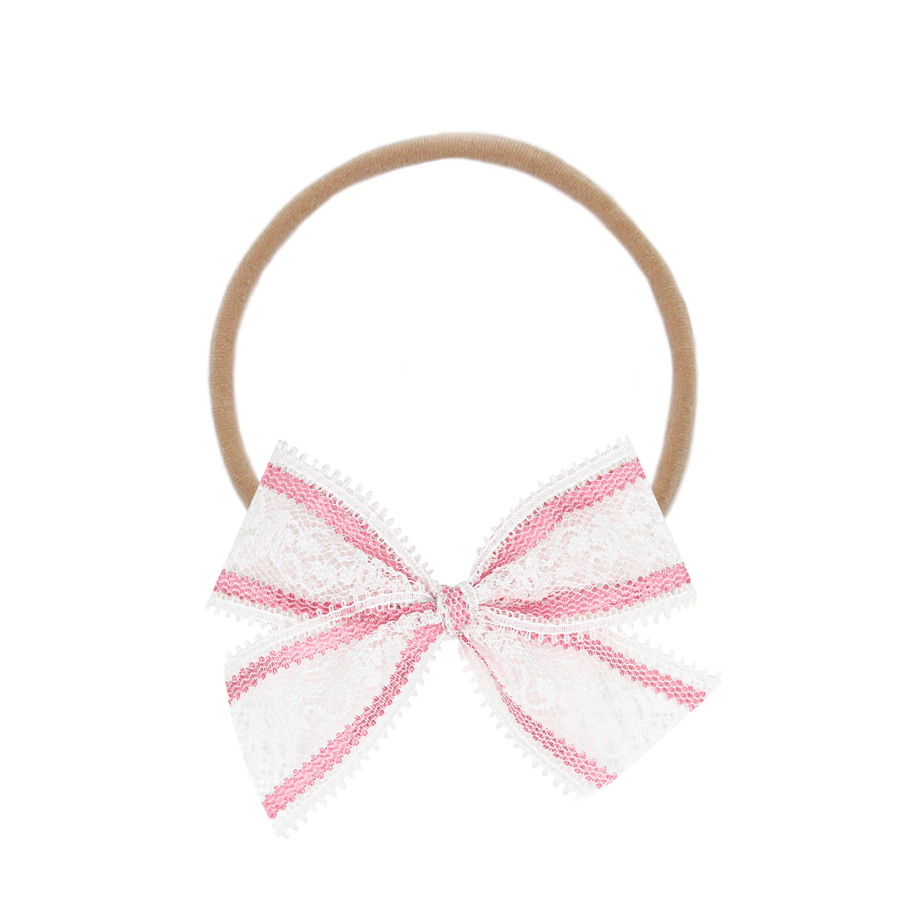 Lace Bow - Headband