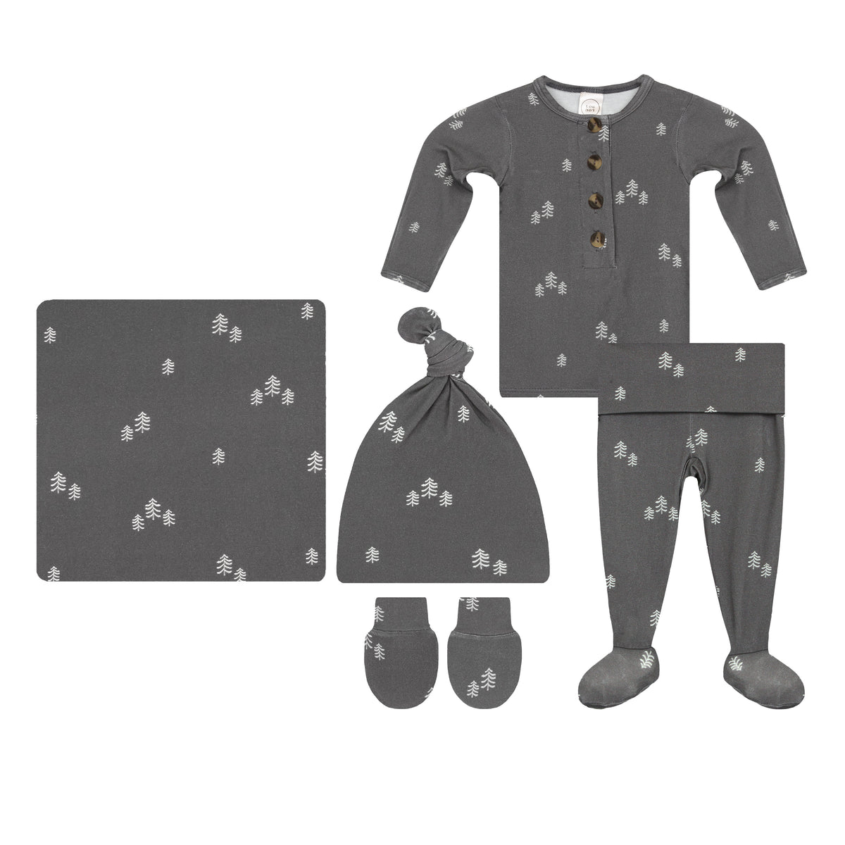 Canyon Newborn Hat Bundle + Top + Bottoms