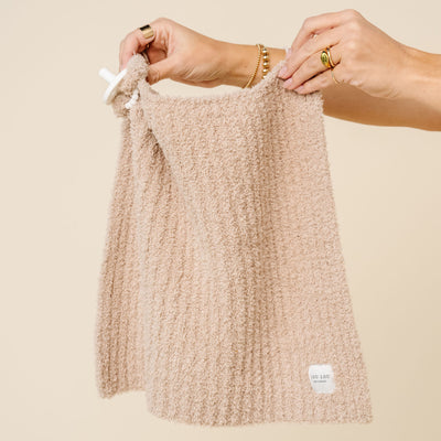 Chenille Blanket - Oatmeal - Mini/Lovey