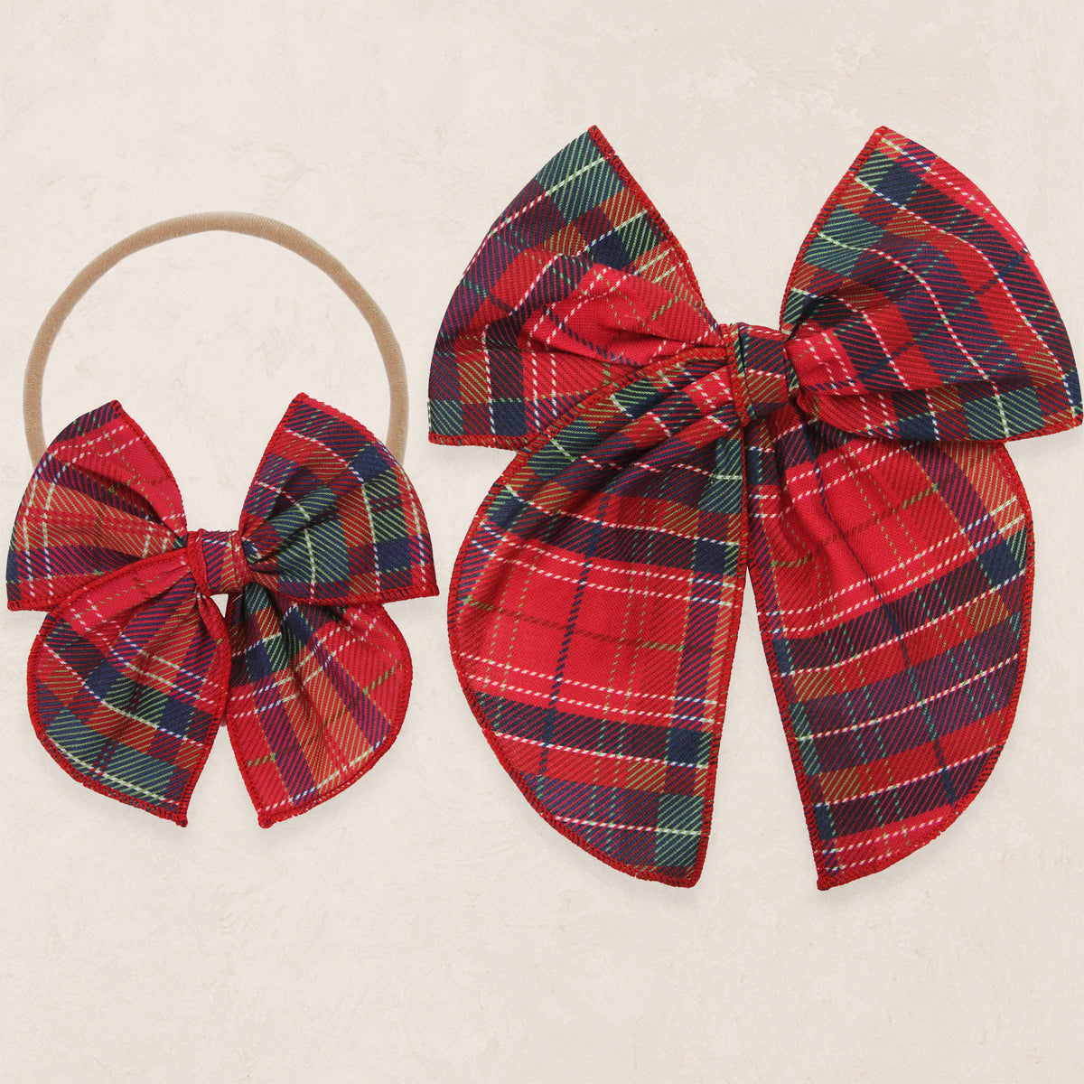 Heirloom Bow - Christmas Plaid