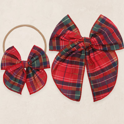 Heirloom Bow - Holiday Plaid