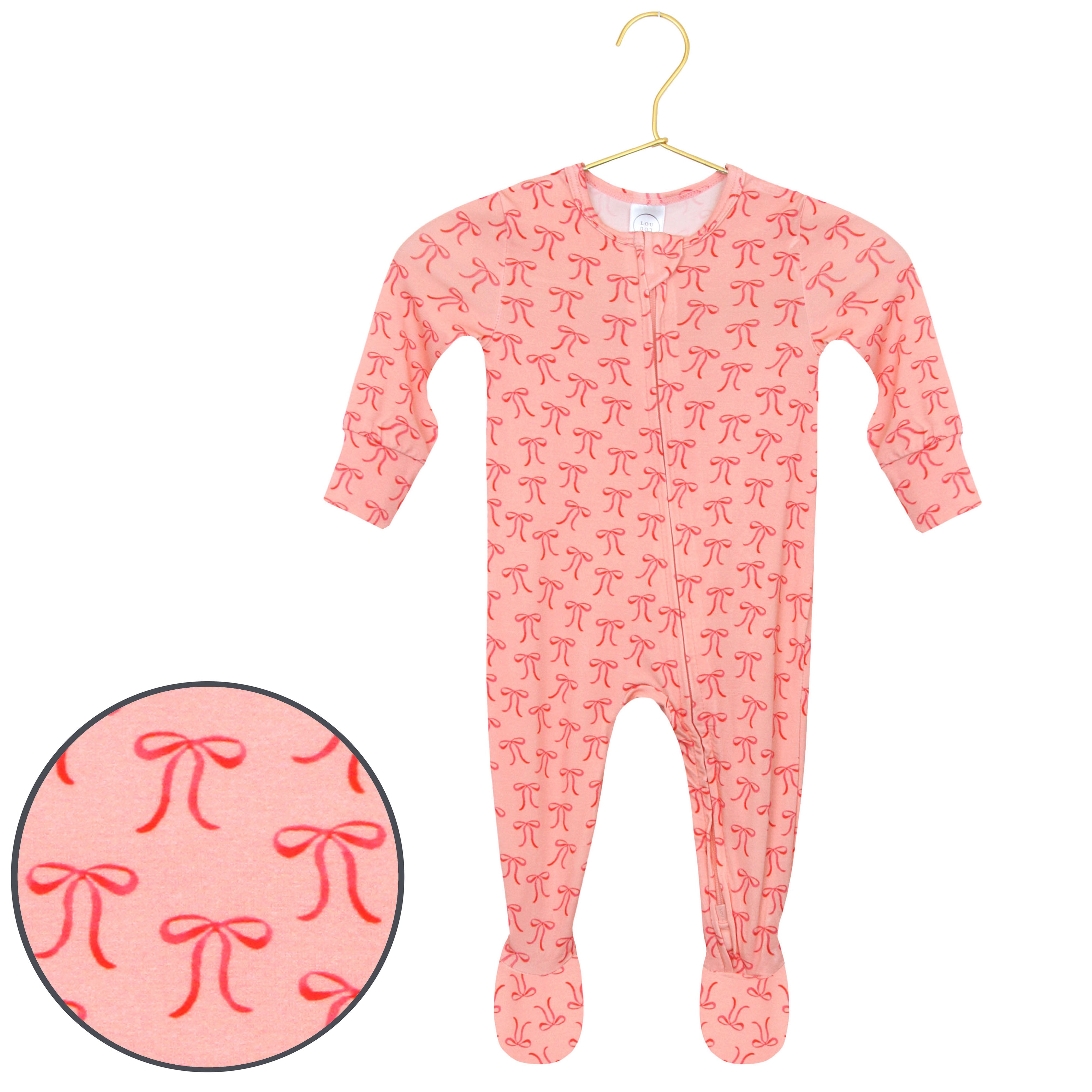 Pre-Order Holiday Zipper Footies