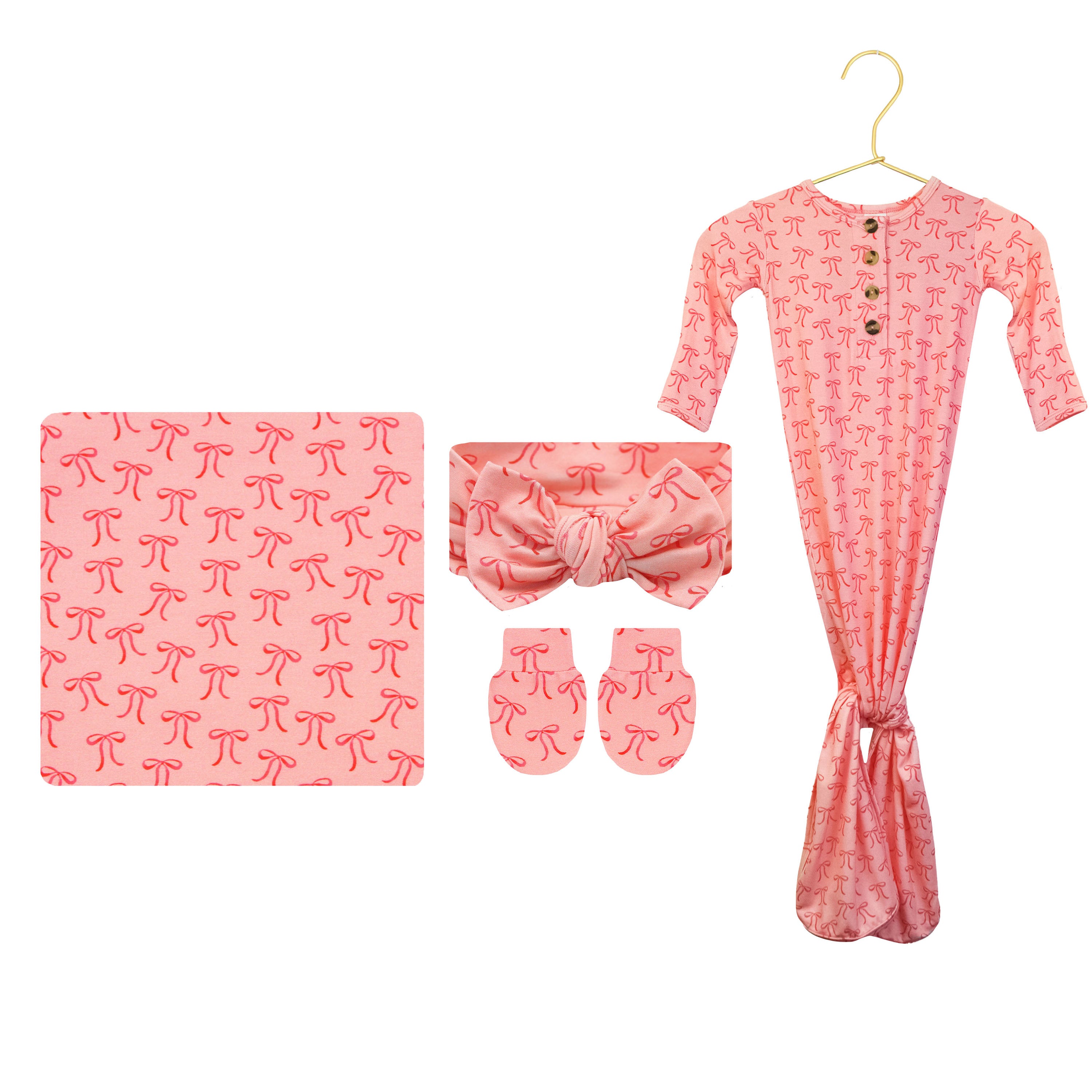 Girl - Headband Bundle + Gown