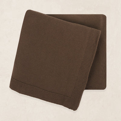 Knit Blanket - Cocoa