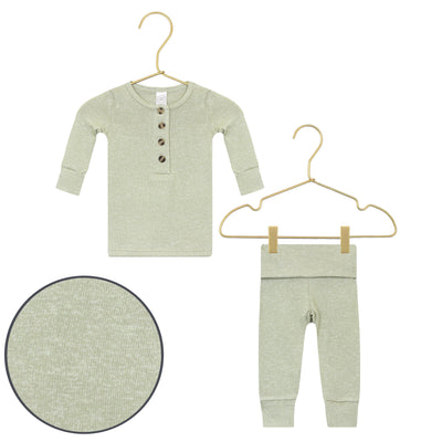 Collins Plush Knit Top + Bottoms