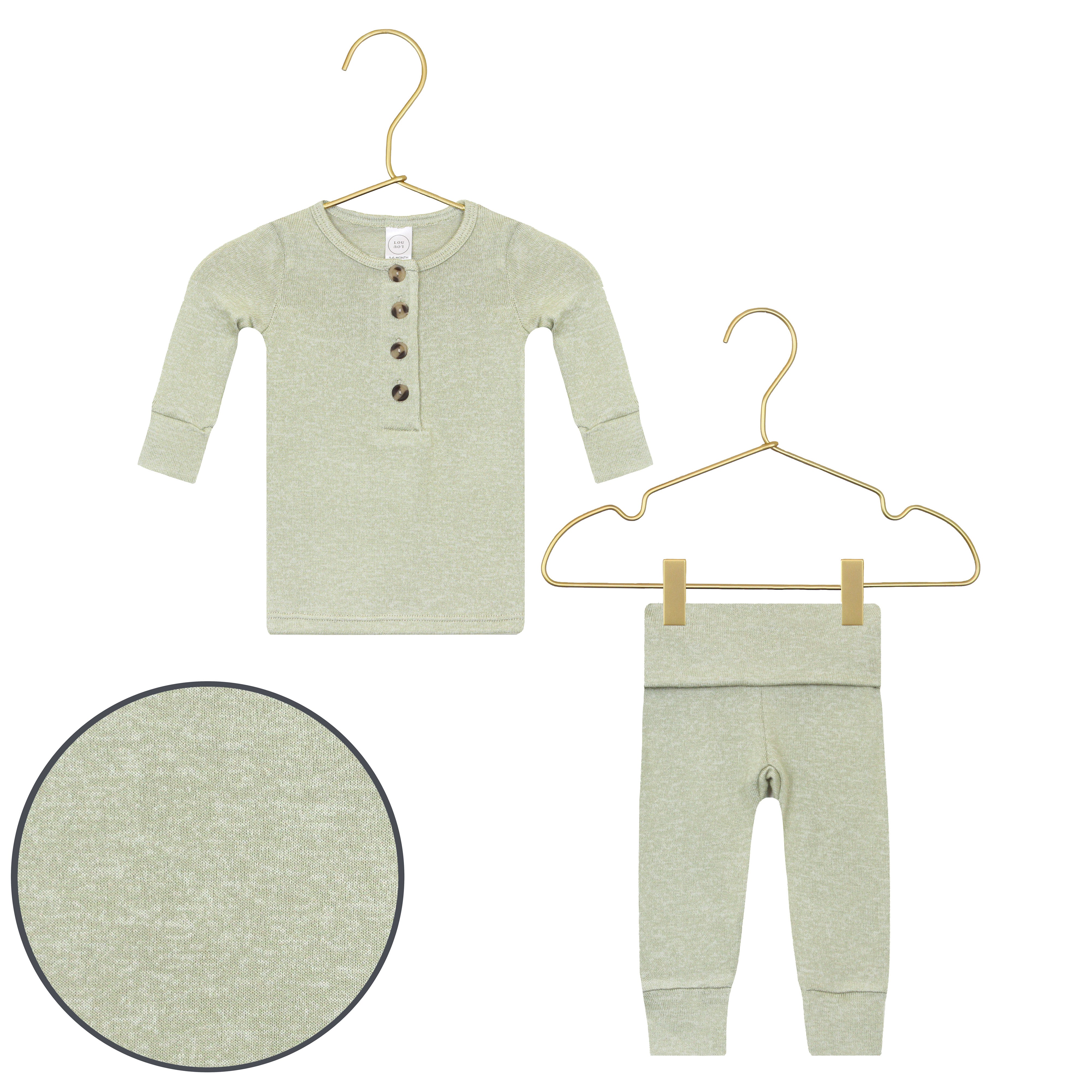 Collins Plush Knit Top + Bottoms