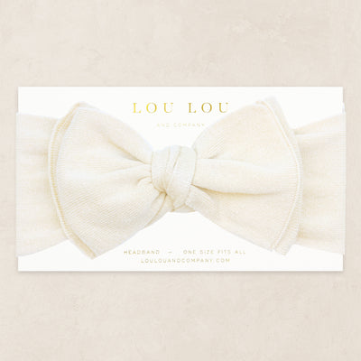 Knit Headband - Ivory