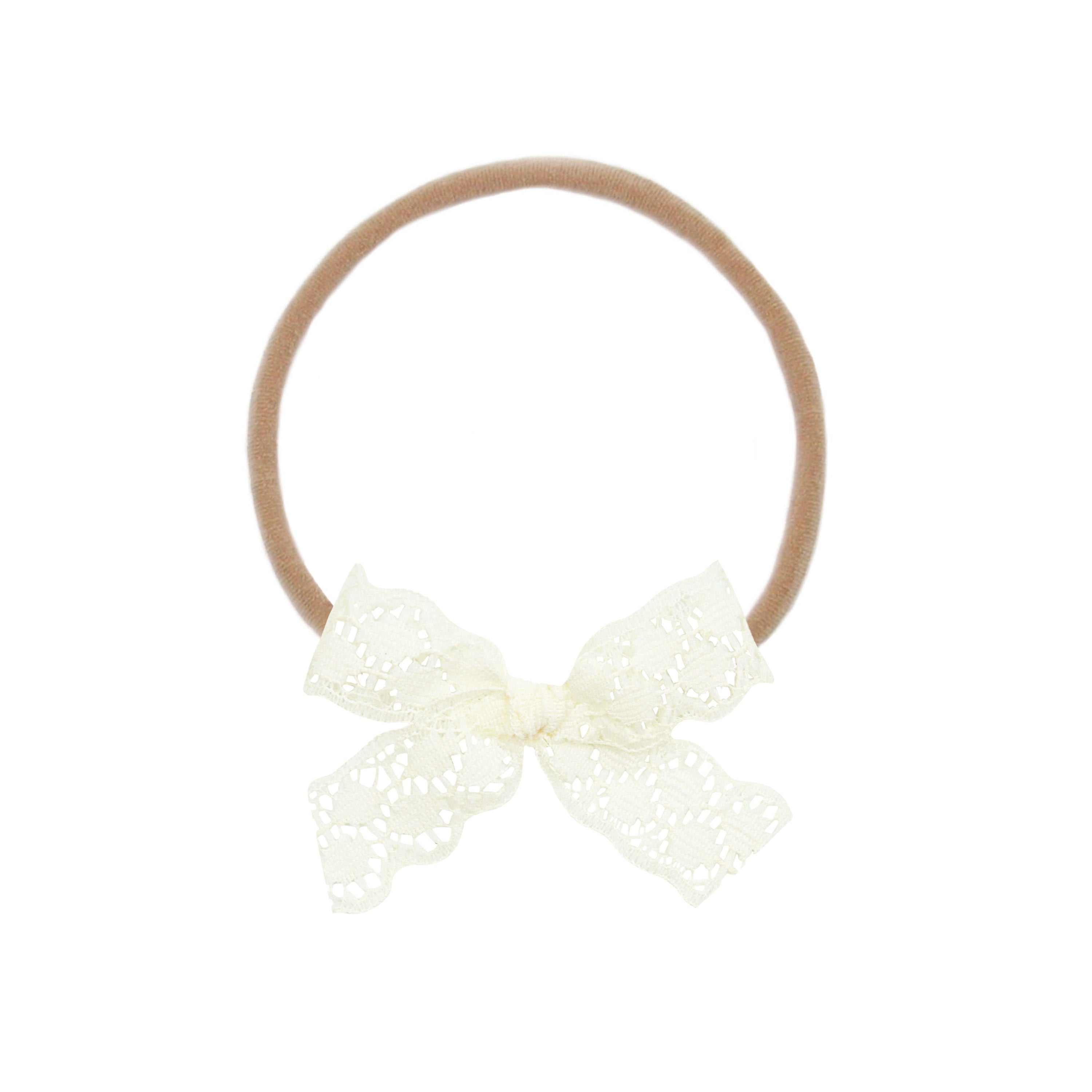 Lace Bow - Headband