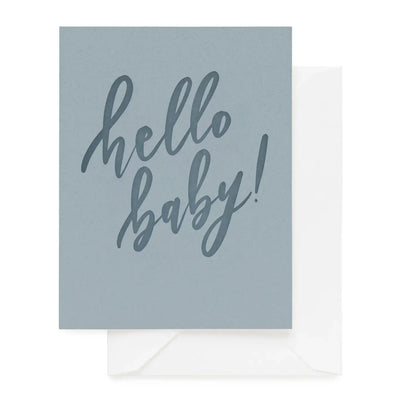 Blue Hello Baby