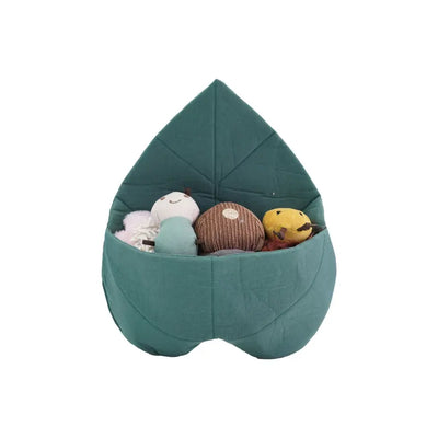 Fabric Leaf Pocket With Friends