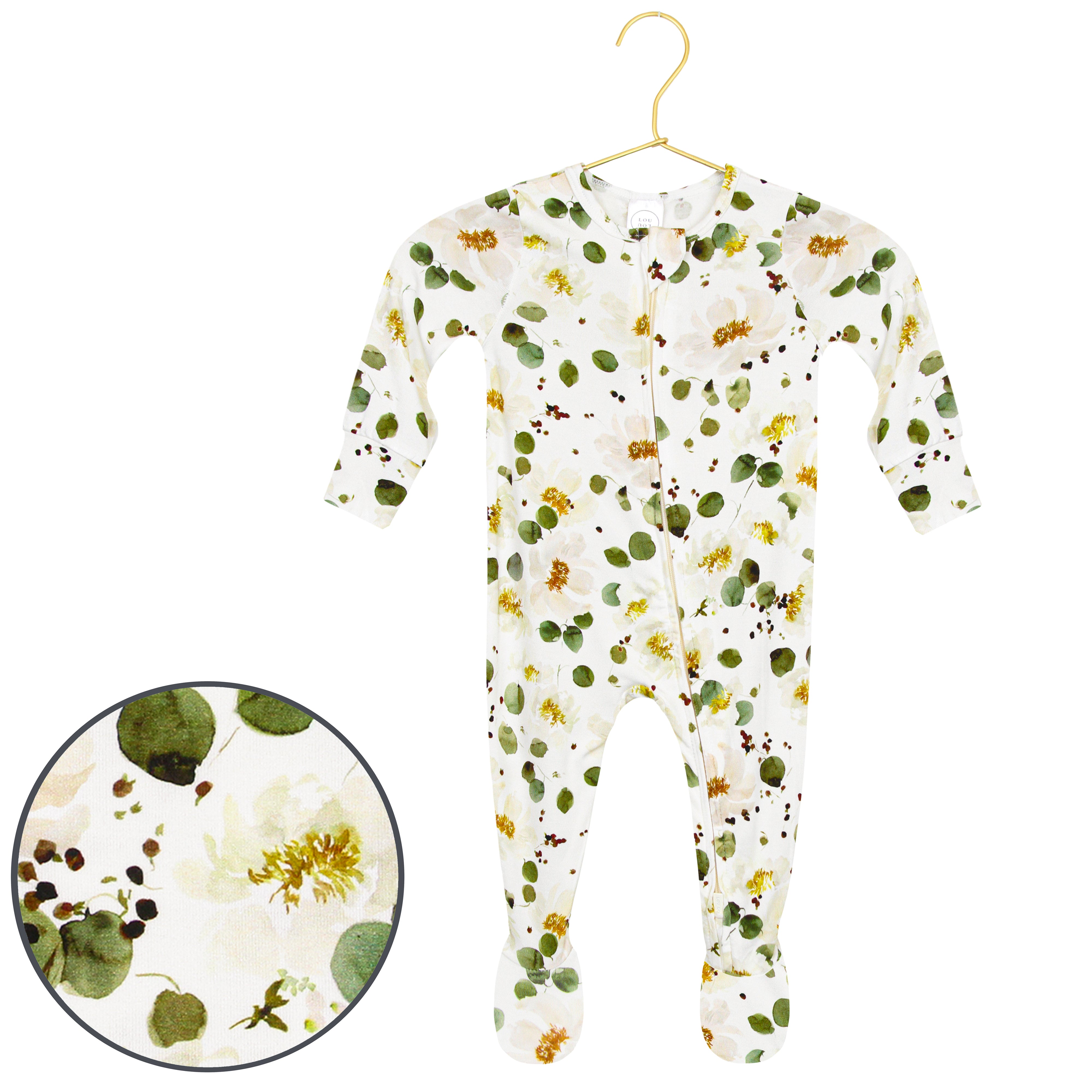 Girl - Zipper Footies