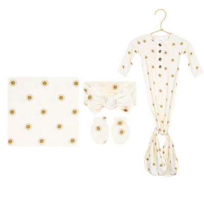 Frankie Newborn Headband Bundle (Gown)