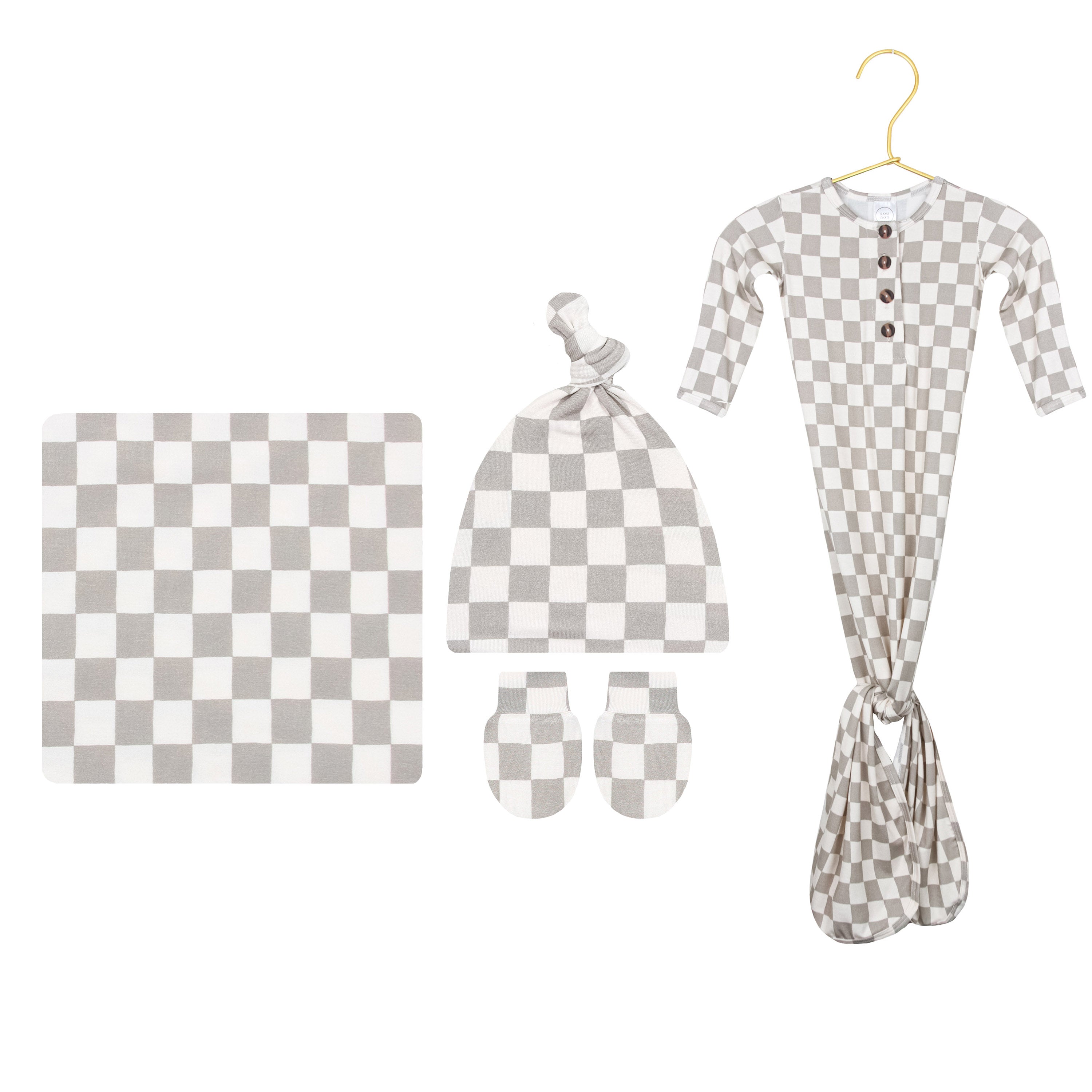Palmer Newborn Hat Bundle (Gown)