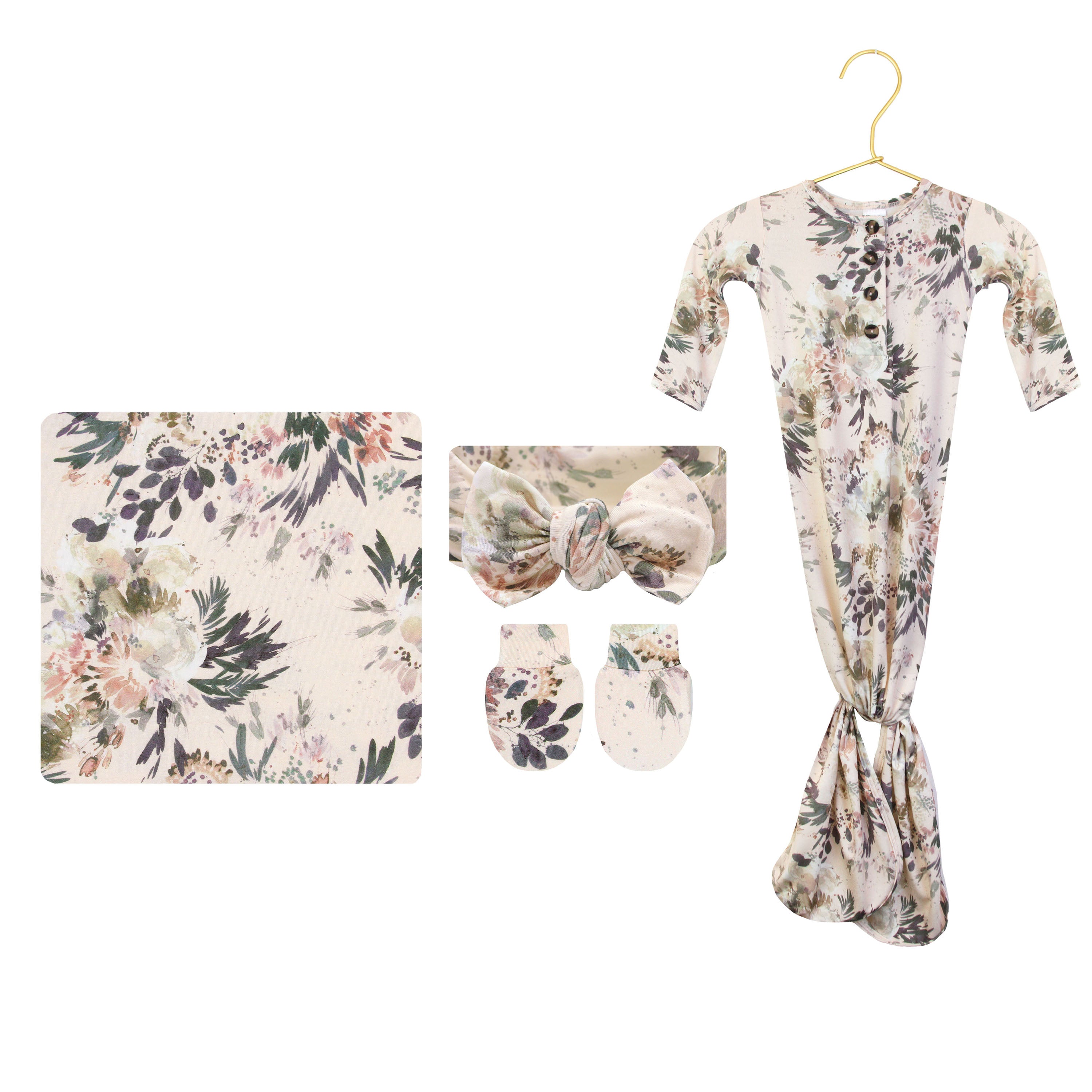 Girl - Headband Bundle + Gown