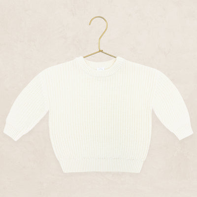 Knit Chunky Sweater - Ivory