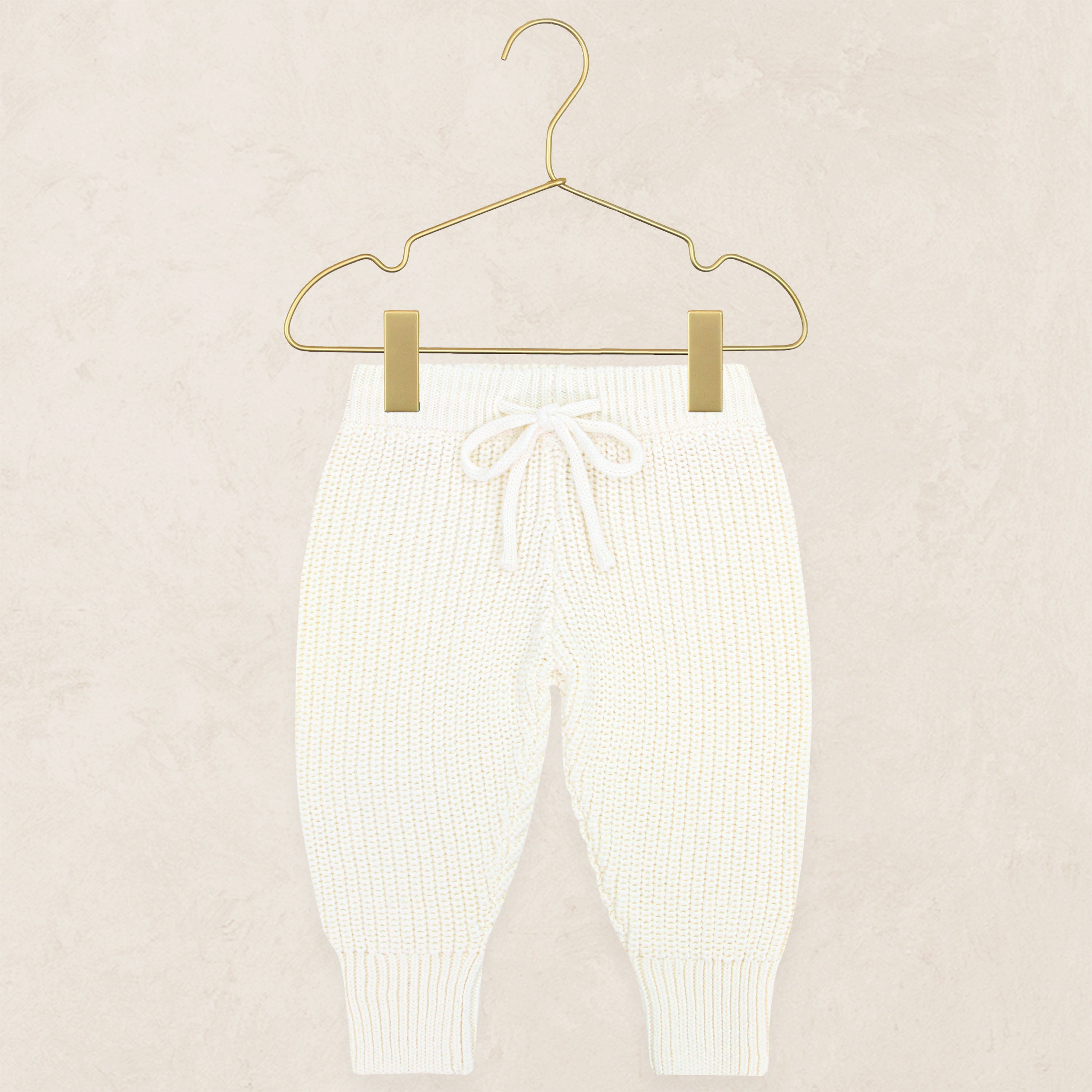 Knit Jogger Pant - Ivory