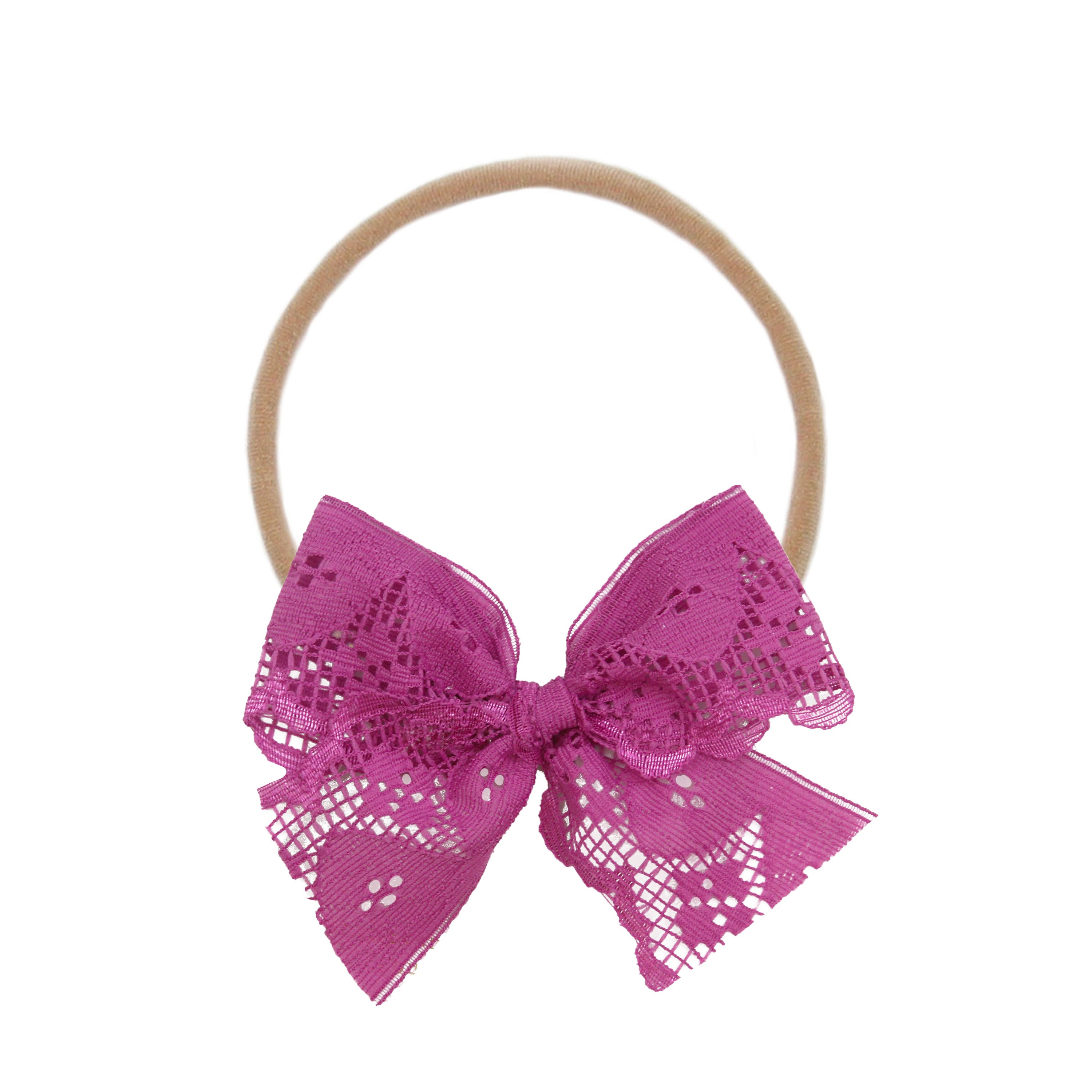 Lace Bow - Headband