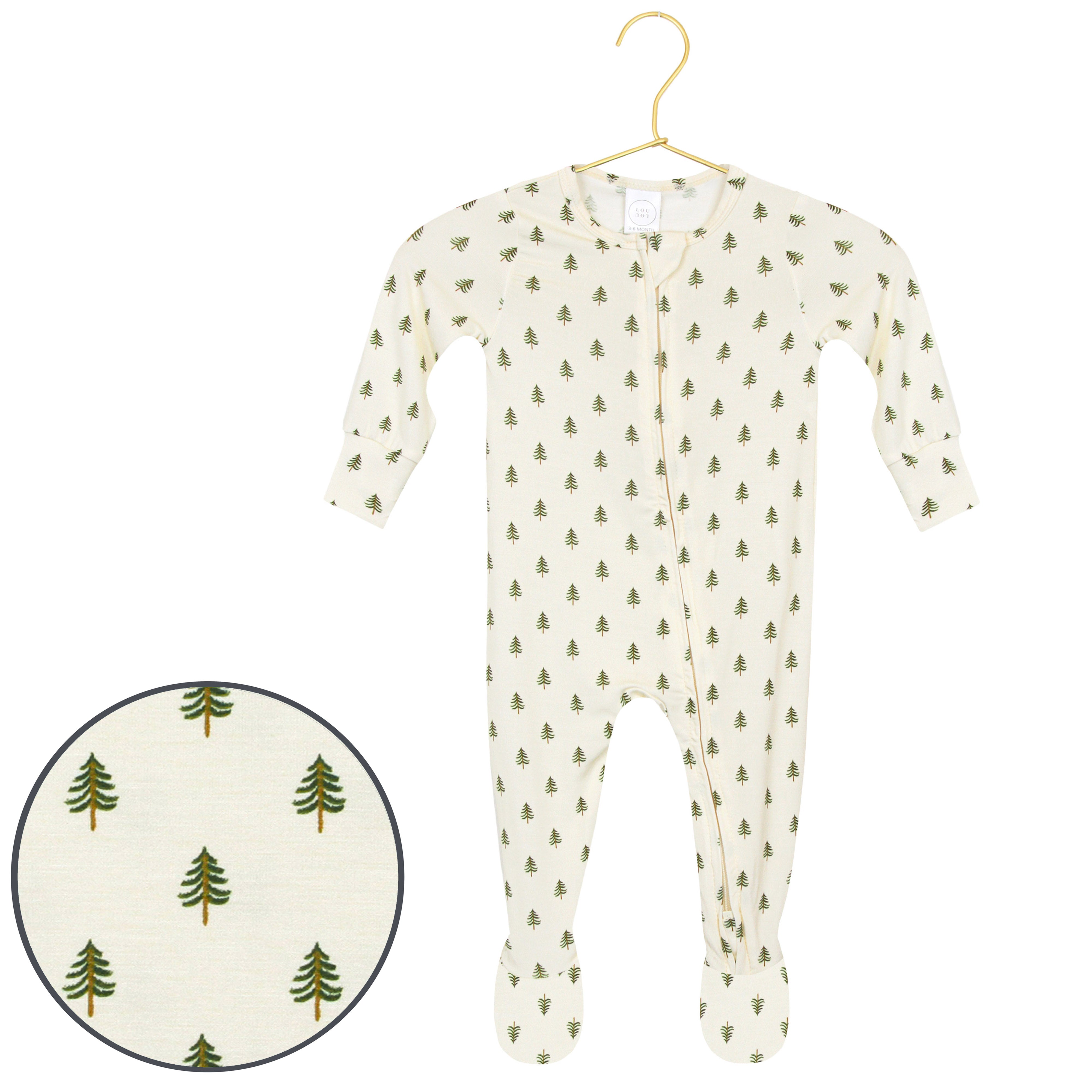 Pre-Order Holiday Zipper Footies