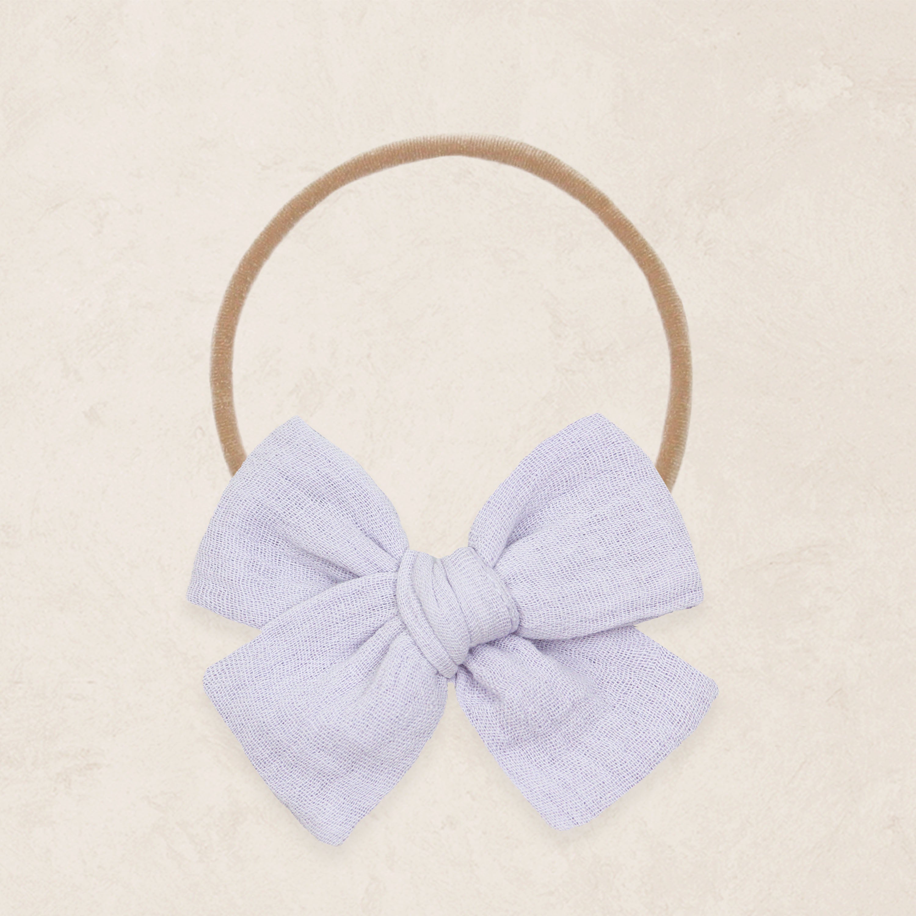 Adventure Bow - Lavender Headband