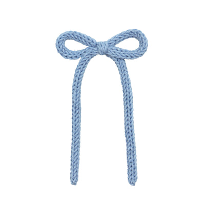 Crochet Bow - Bluebell Sash Clip