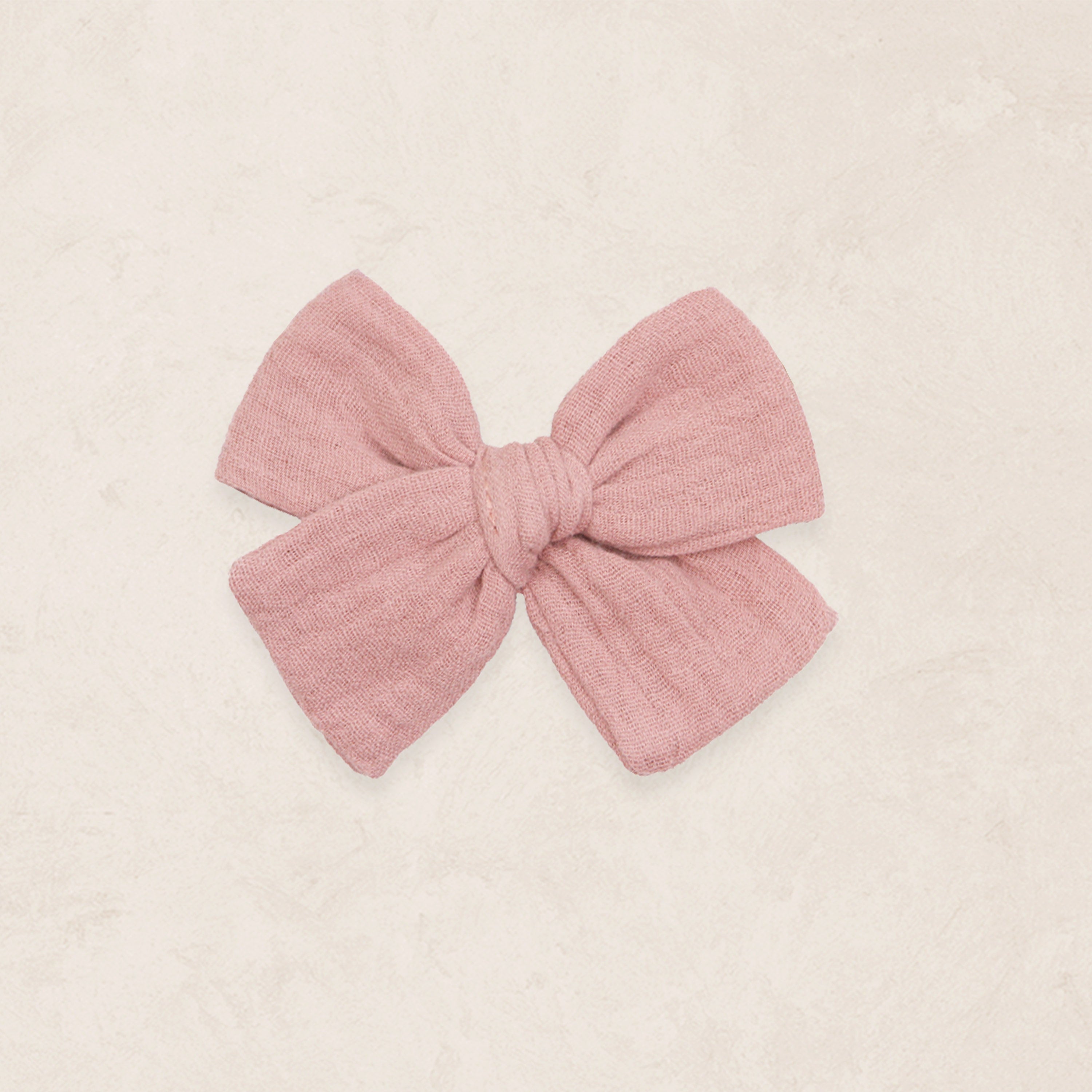 Adventure Bow - Mauve Pink Clip