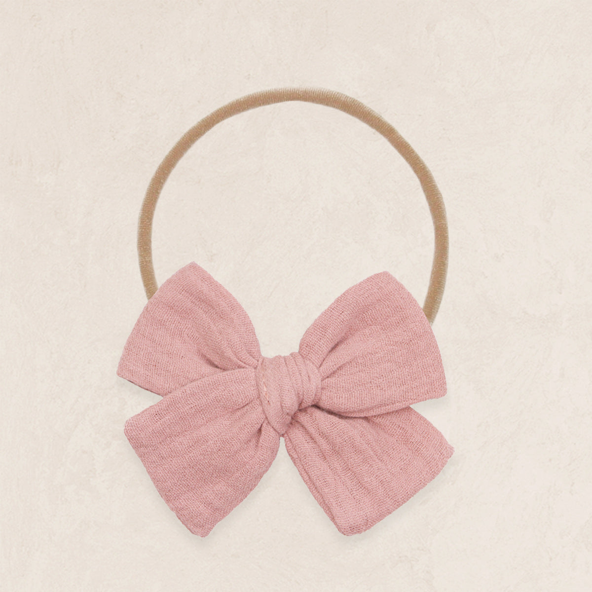 Adventure Bow - Mauve Pink