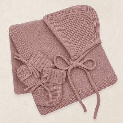 Knit Bonnet Bundle - Mauve