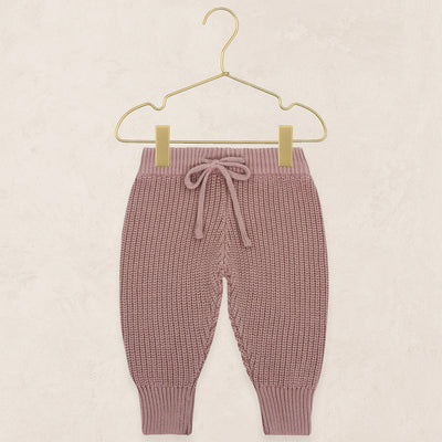 Knit Jogger Pant - Mauve