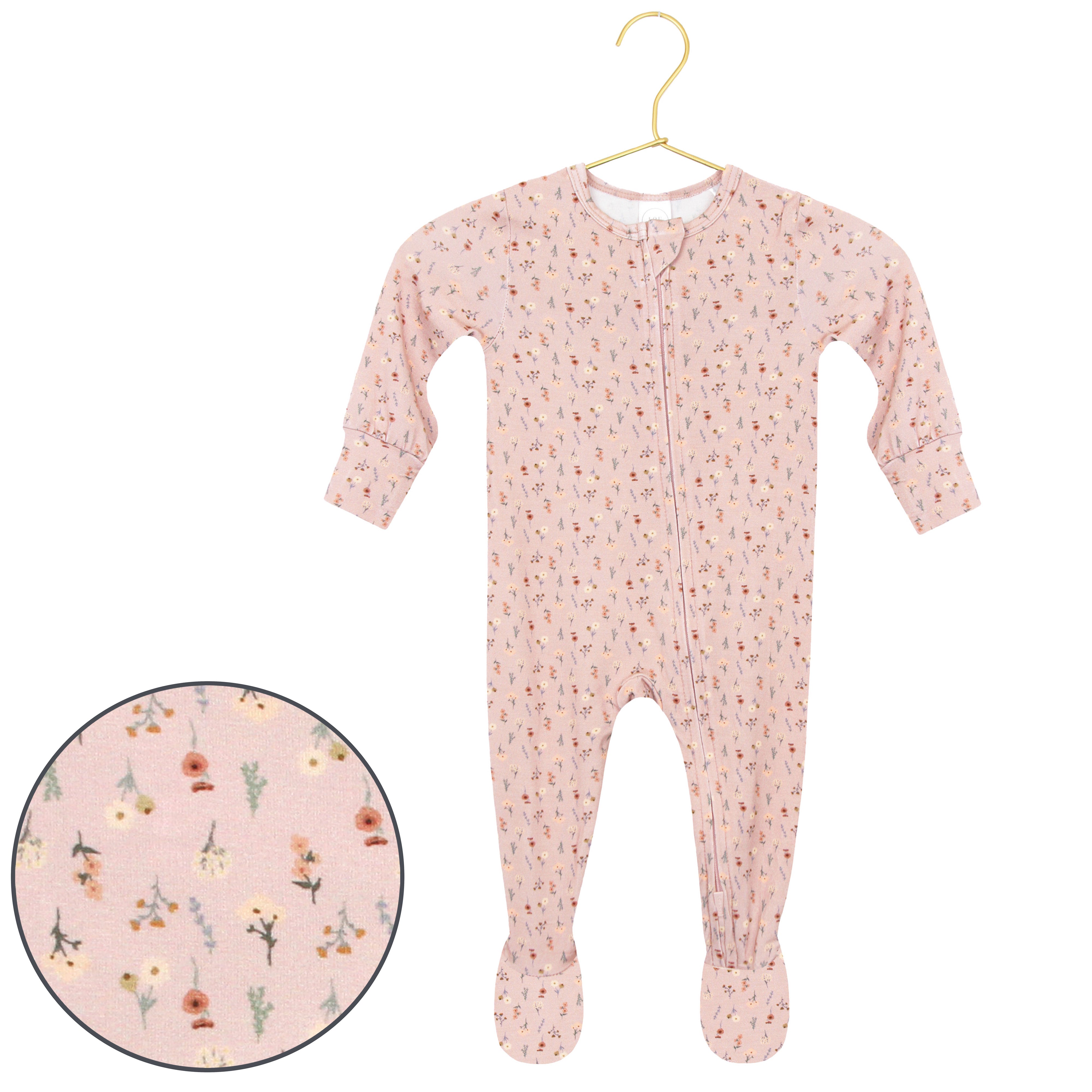 Mila Zipper Footies