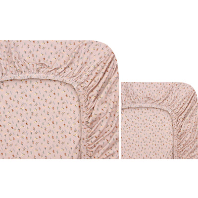 Mila Crib Sheet + Changing Pad Cover Pack
