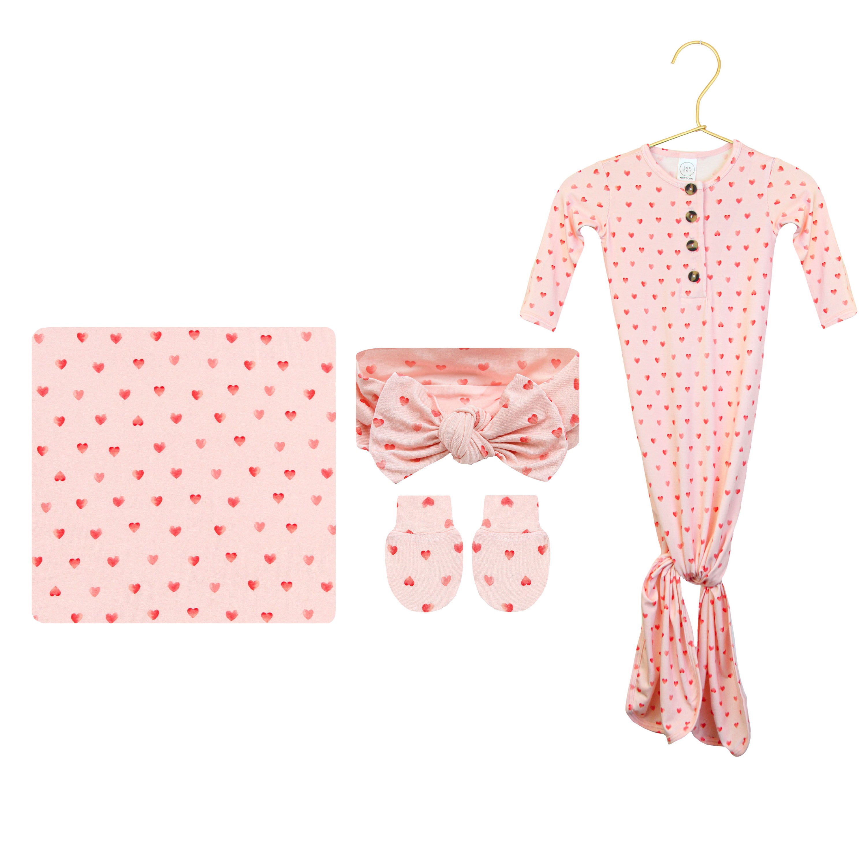 Girl - Headband Bundle + Gown