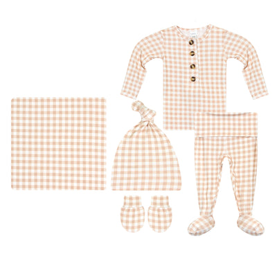 Milo Newborn Hat Bundle + Top + Bottoms