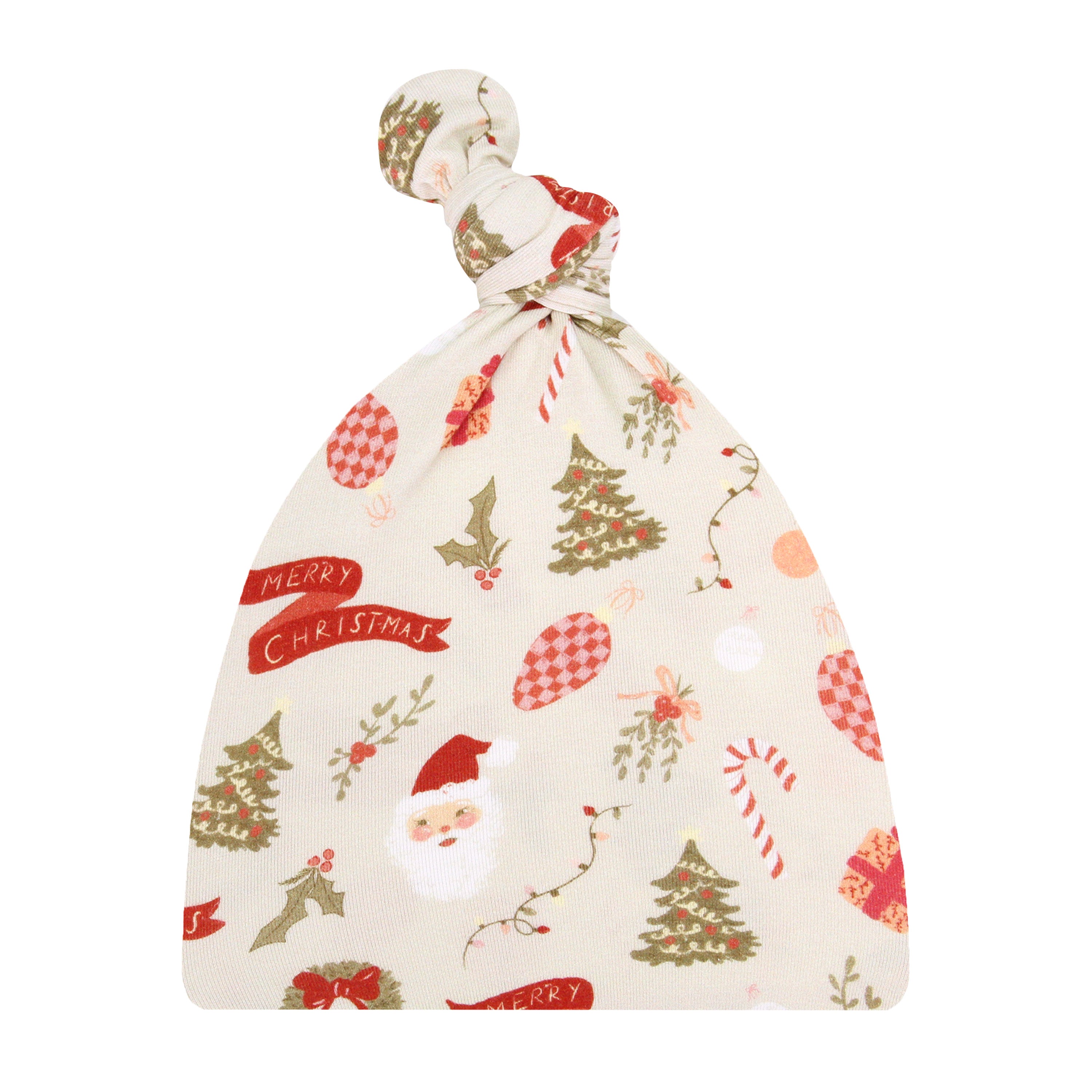 Pre-Order Holiday Top Knot Hat