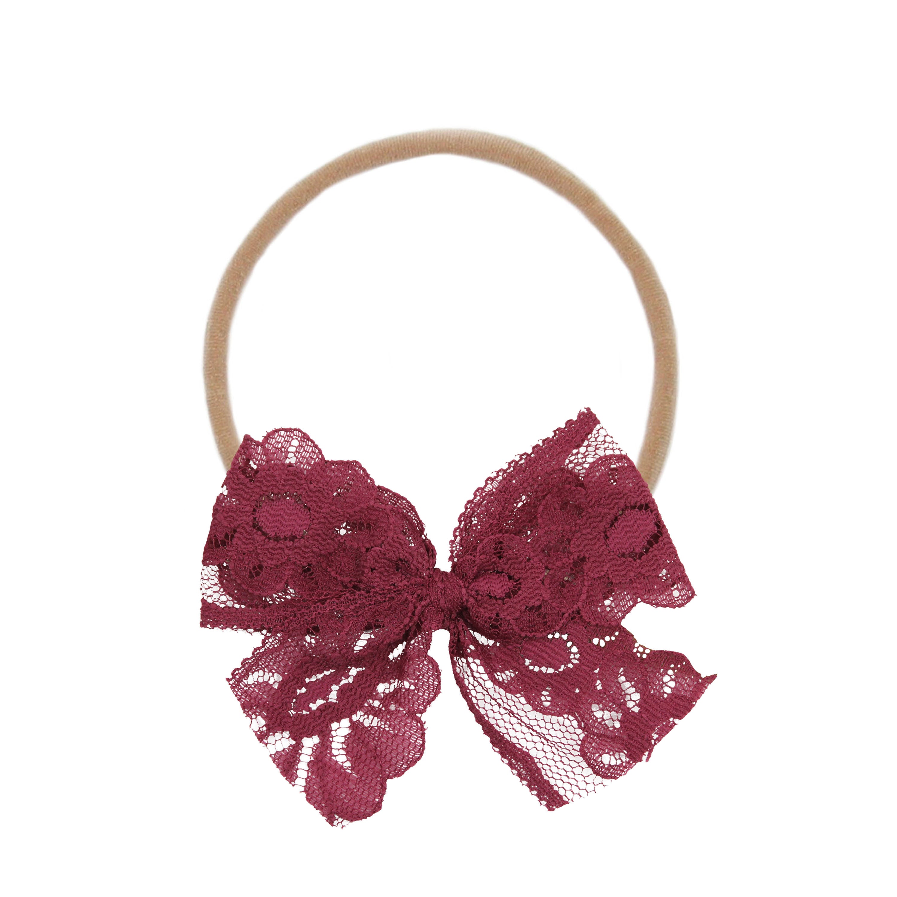 Lace Bow - Headband