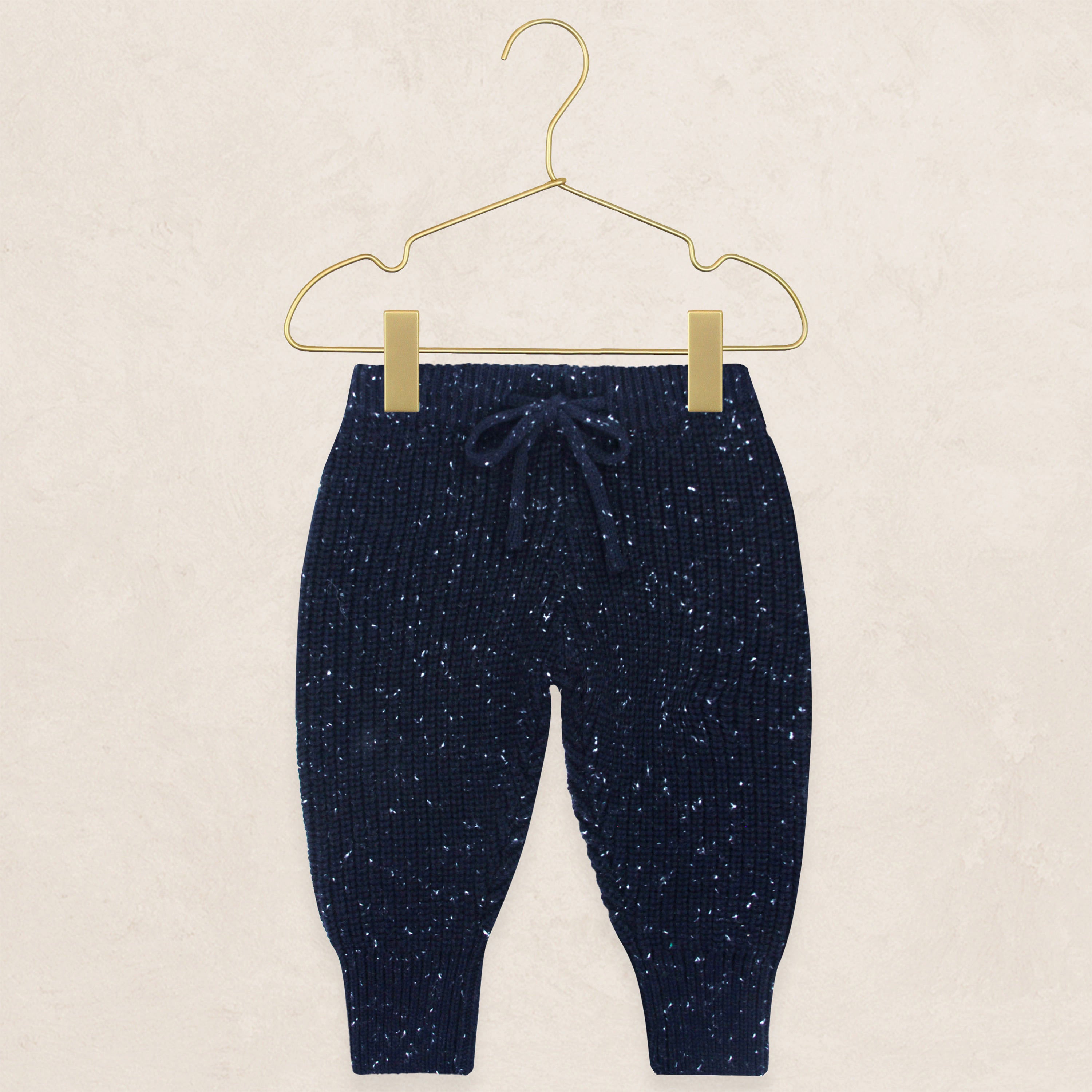 Knit Jogger Pant - Navy Speckle