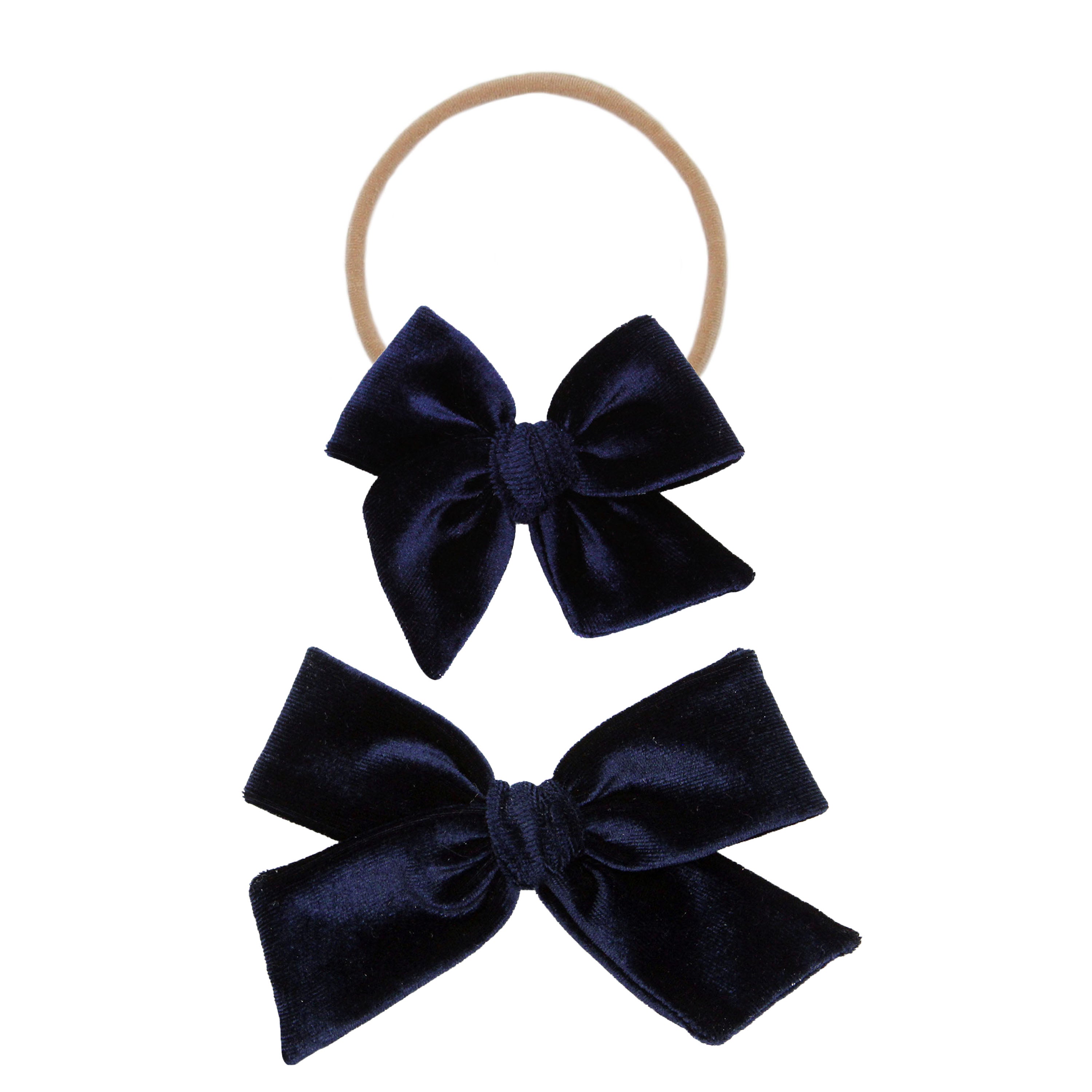 Velvet Bow - Headband
