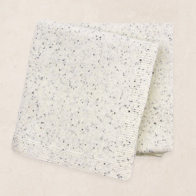 Knit Blanket - Cream Speckle