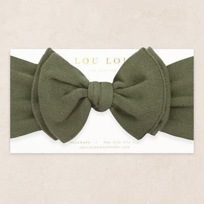 Knit Headband - Olive