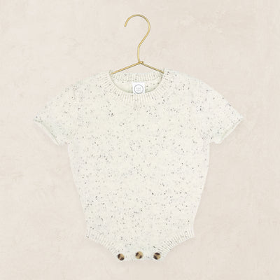 Knit Onesie - Cream Speckle