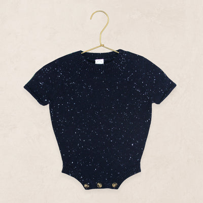 Knit Onesie - Navy Speckle