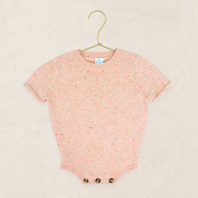 Knit Onesie - Petal Speckle