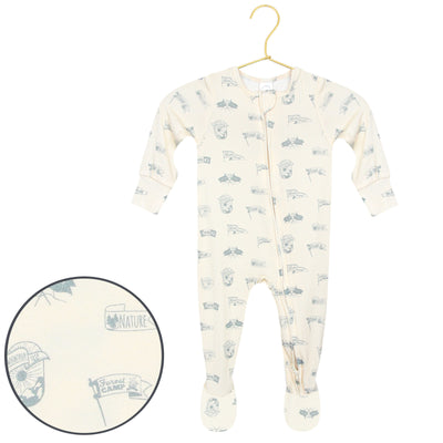 Parks Zipper Footies