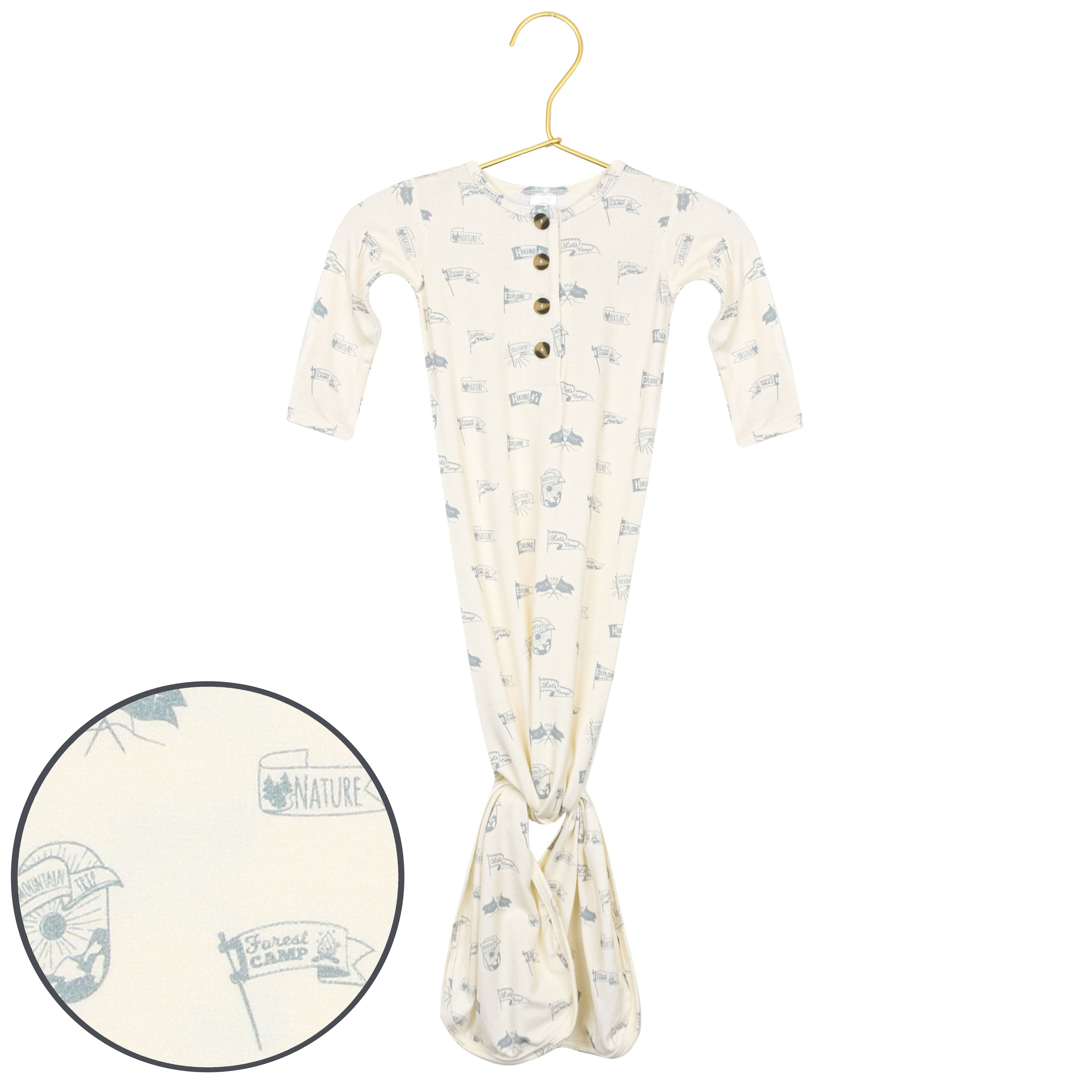 Parks Knotted Gown