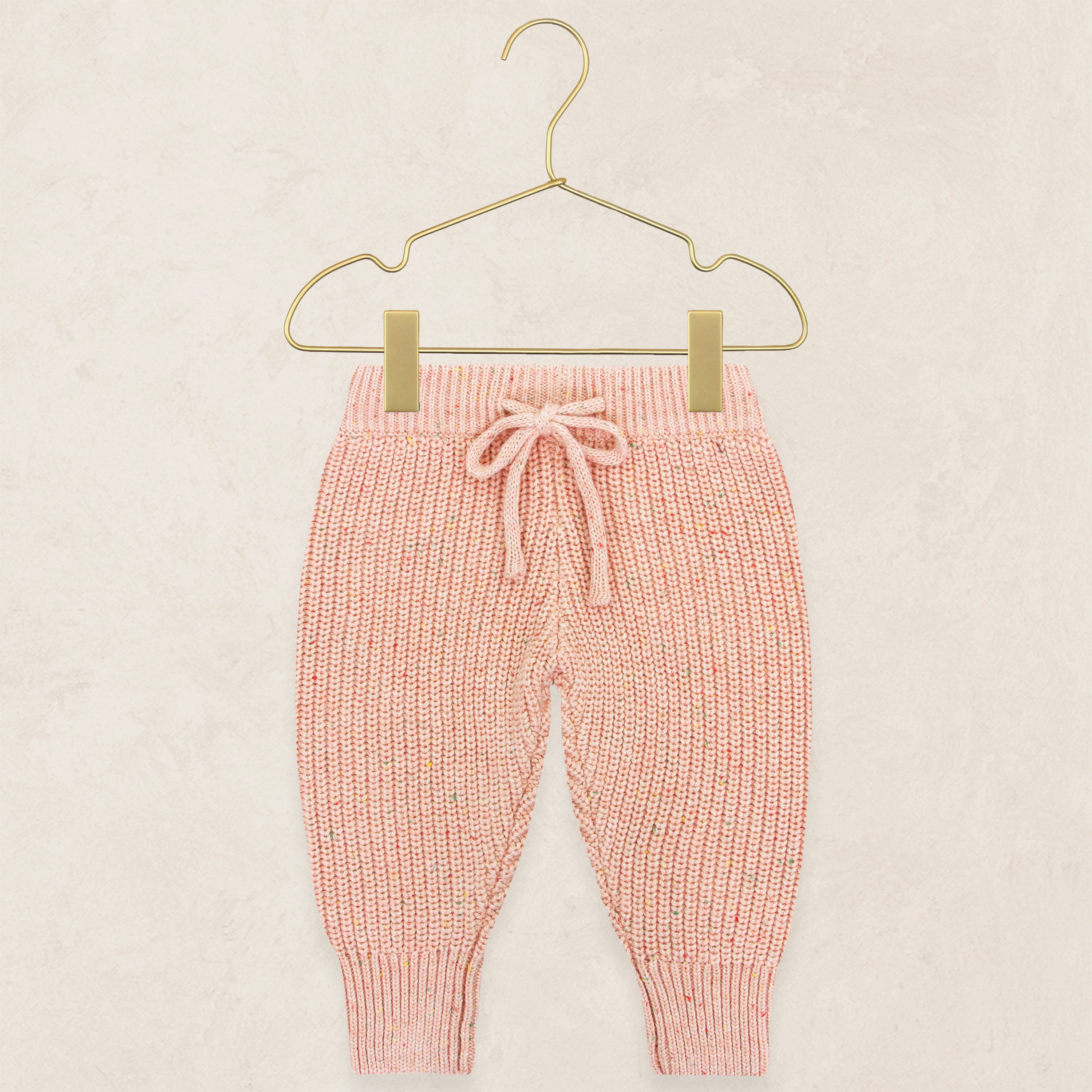 Knit Jogger Pant - Petal Speckle