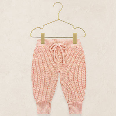 Knit Jogger Pant - Petal Speckle