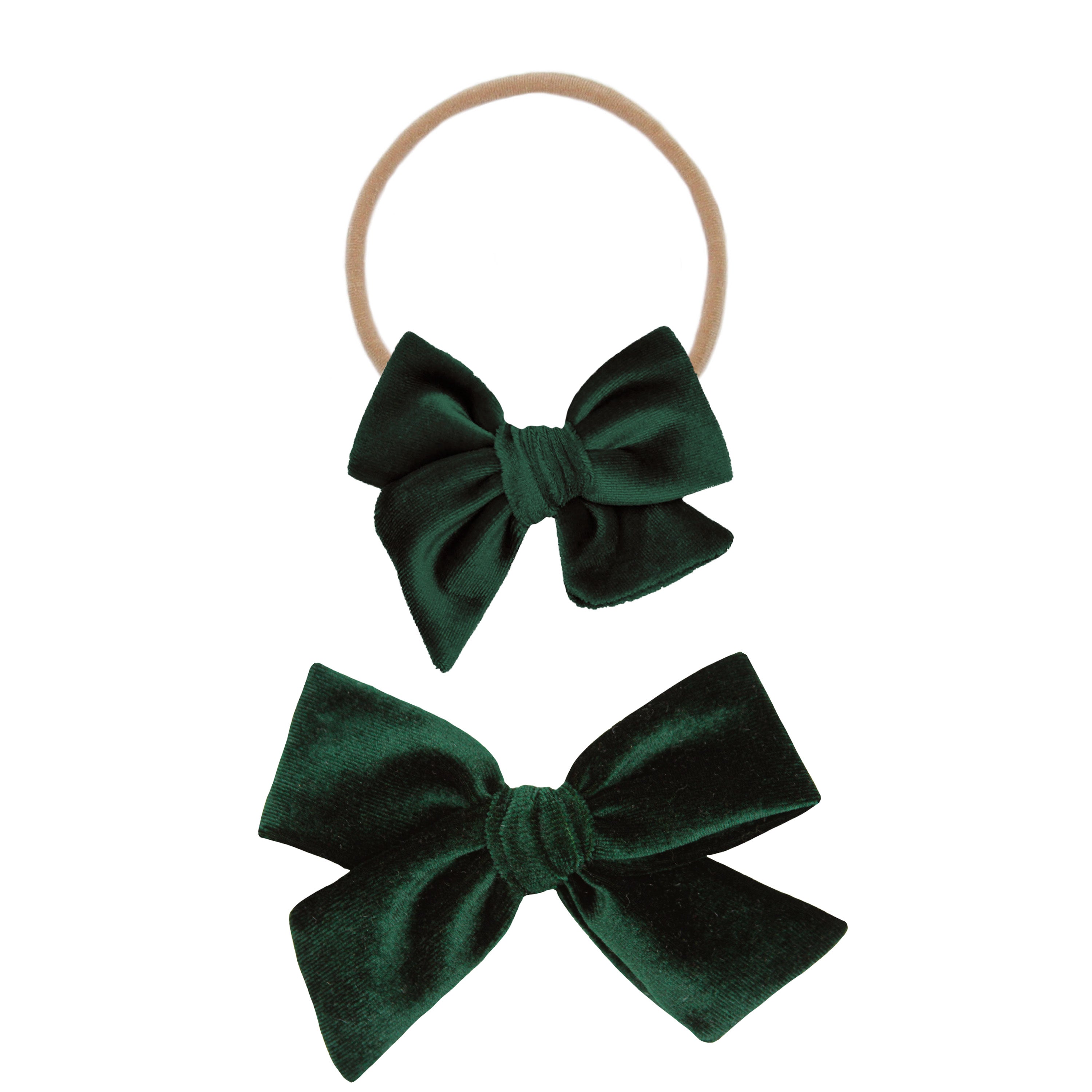 Velvet Bow - Headband