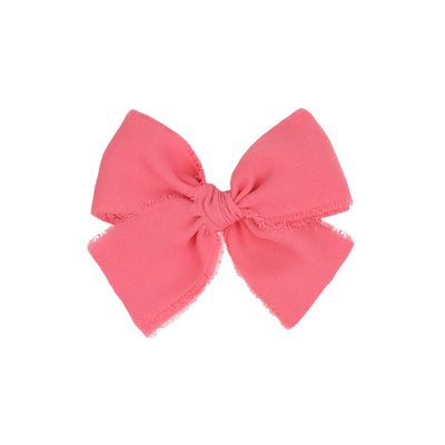Chiffon Bow - Lipstick Clip